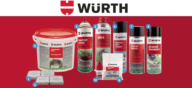 Image of Wurth products